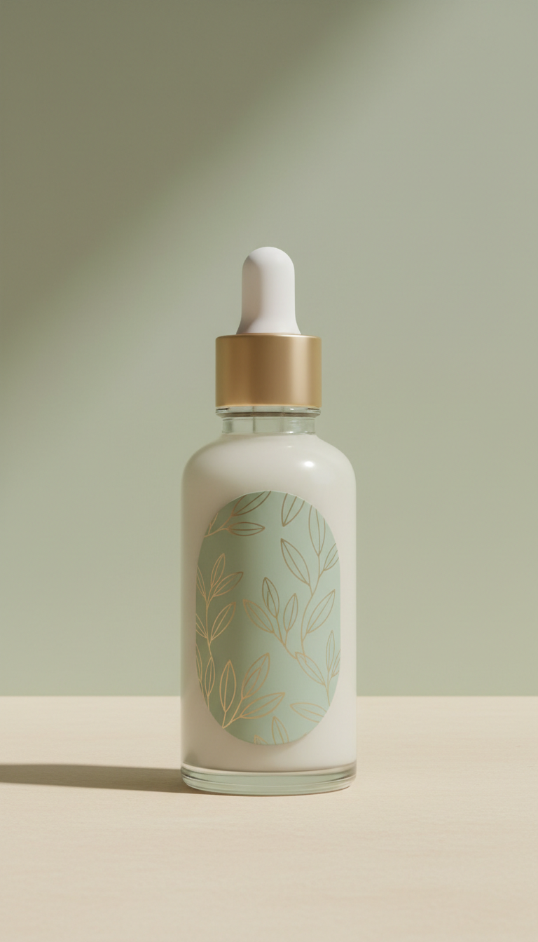 Botanical Renewal Serum Glass Vessel