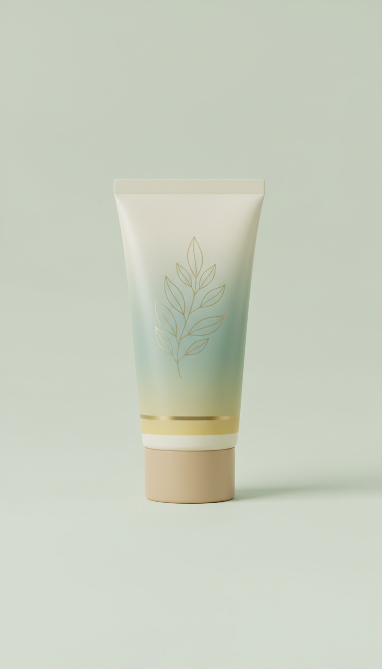 Purifying Cleanser Gold Accent Glass