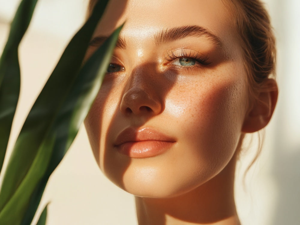 McQuarrie Skin & Beauty clinic in Havelock North hero image, showcasing a woman with healthy, glowing skin.